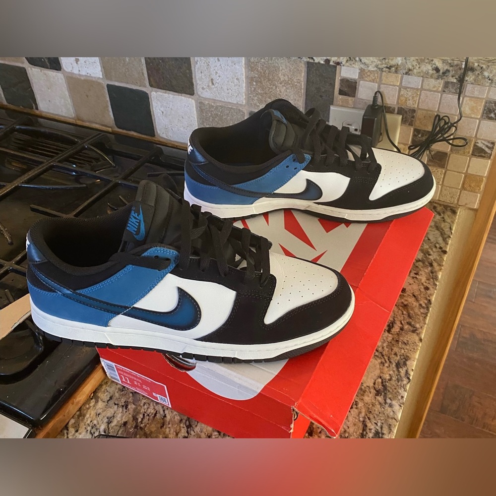 Nike Low Dunk Retro NAS - Industrial Blue, Men’s 11